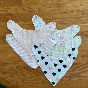 Bandana Bib / Drool Bib Set